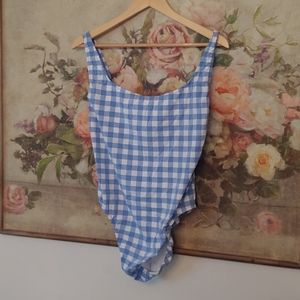 Jcrew gingham bathing suit